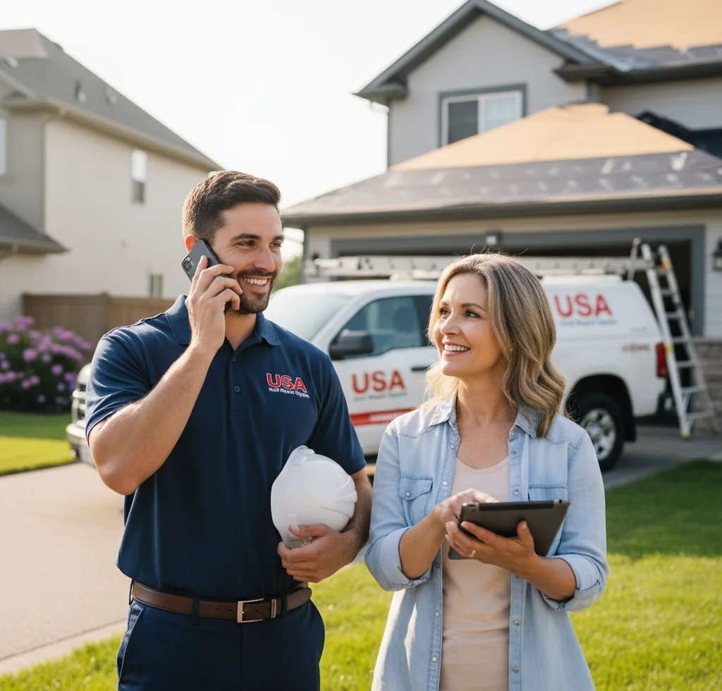 USA Roof Repair Experts customer support in Mont Belvieu